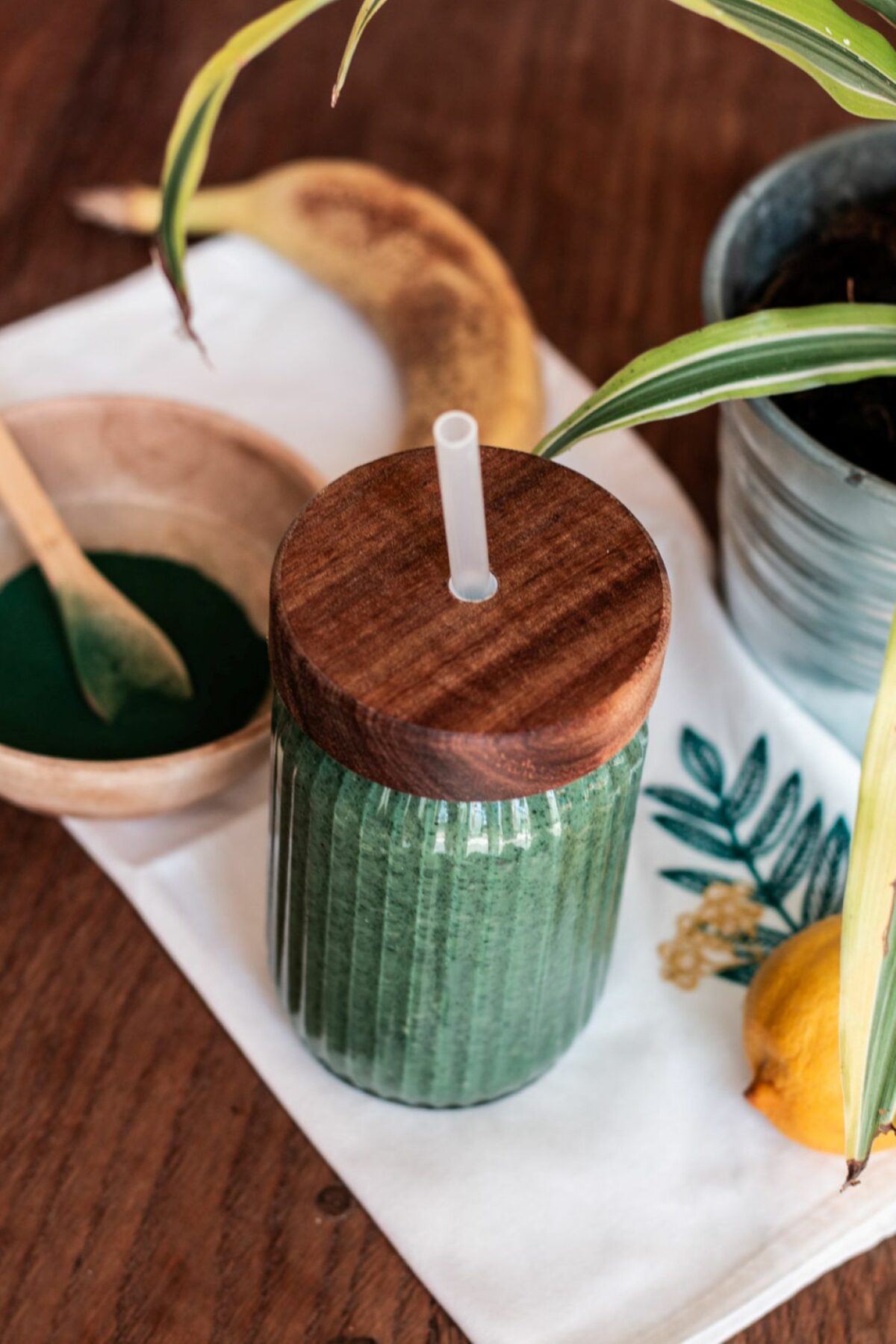 smoothie spiruline